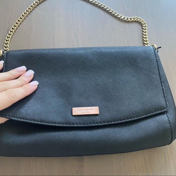 KATE SPADE BLACK PURSE - Picture 6 of 16